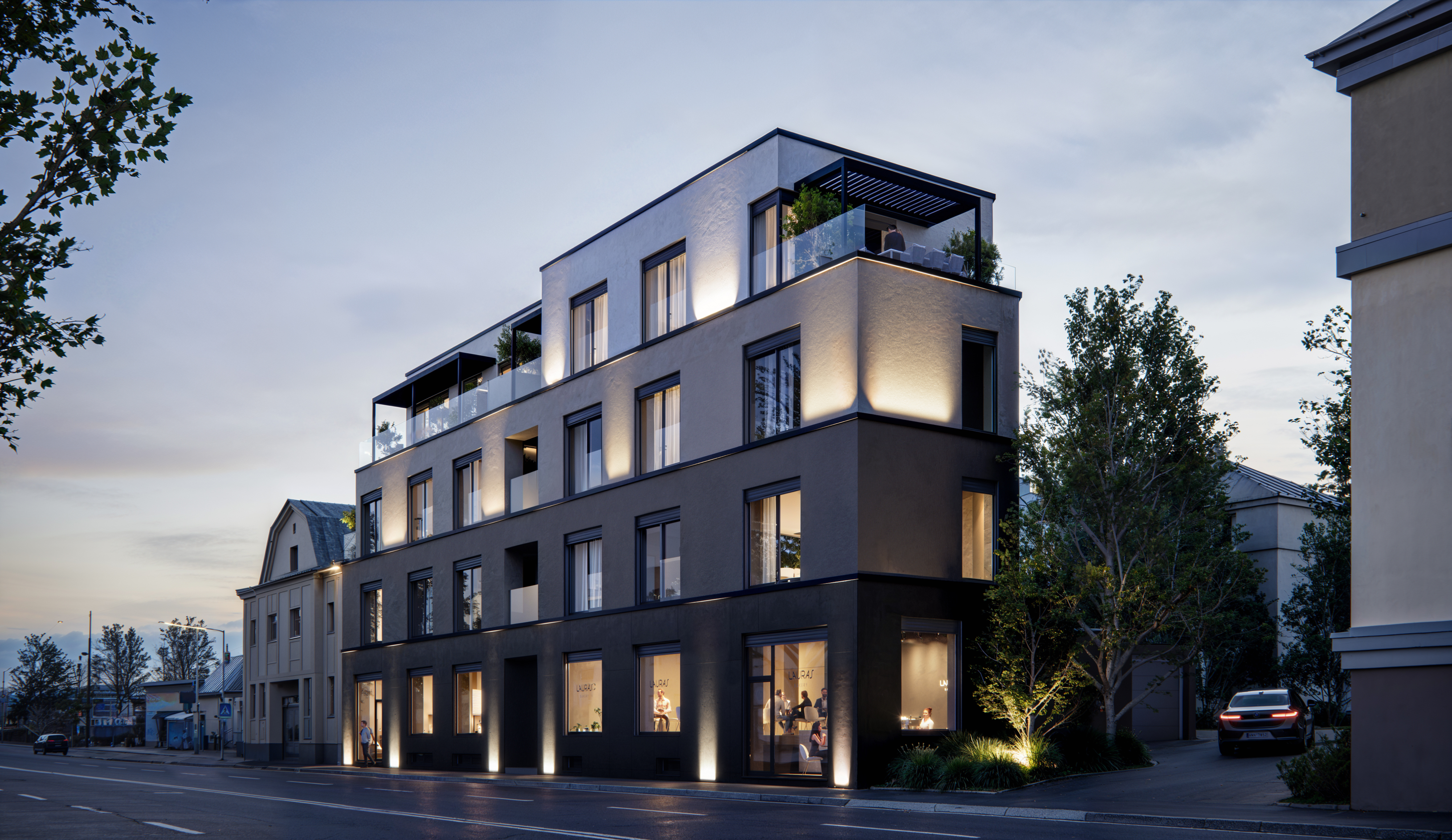 Architectural tower